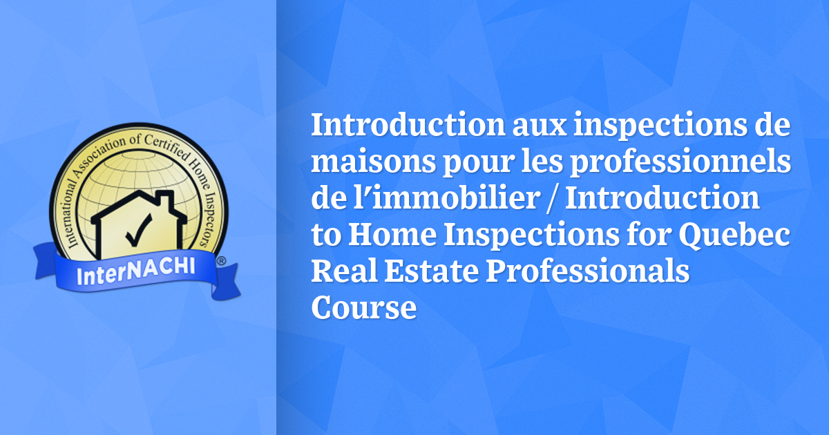 Introduction aux inspections de maisons pour les professionnels de l
