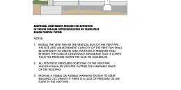 Architectural Drawing of Active Radon System