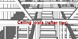 Ceiling Joists (Rafter Ties)