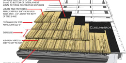 Wood Shakes Spaced Sheathing