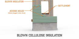 Brown Cellulose Insulation