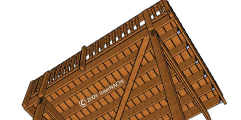 Underside Diagonal Bracing