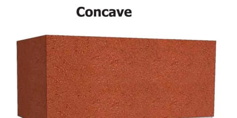 Concave Mortar Joint