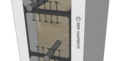 Insulated Concrete Form Wall