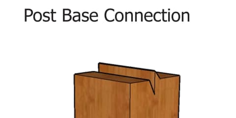Post Base Connection