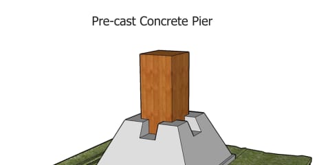 Pre-cast Concrete Pier