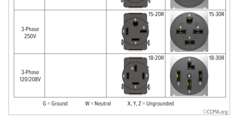 Common Receptacle Types