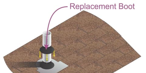 Vent Boot Split Repair