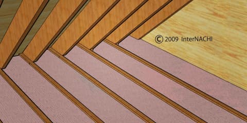 Attic with Insulation