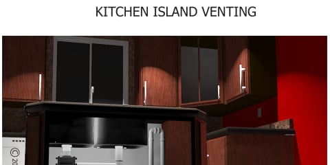 Kitchen Island Venting