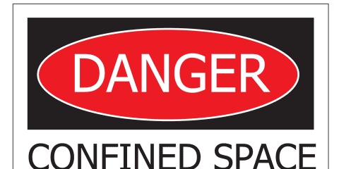 Danger Confined Space