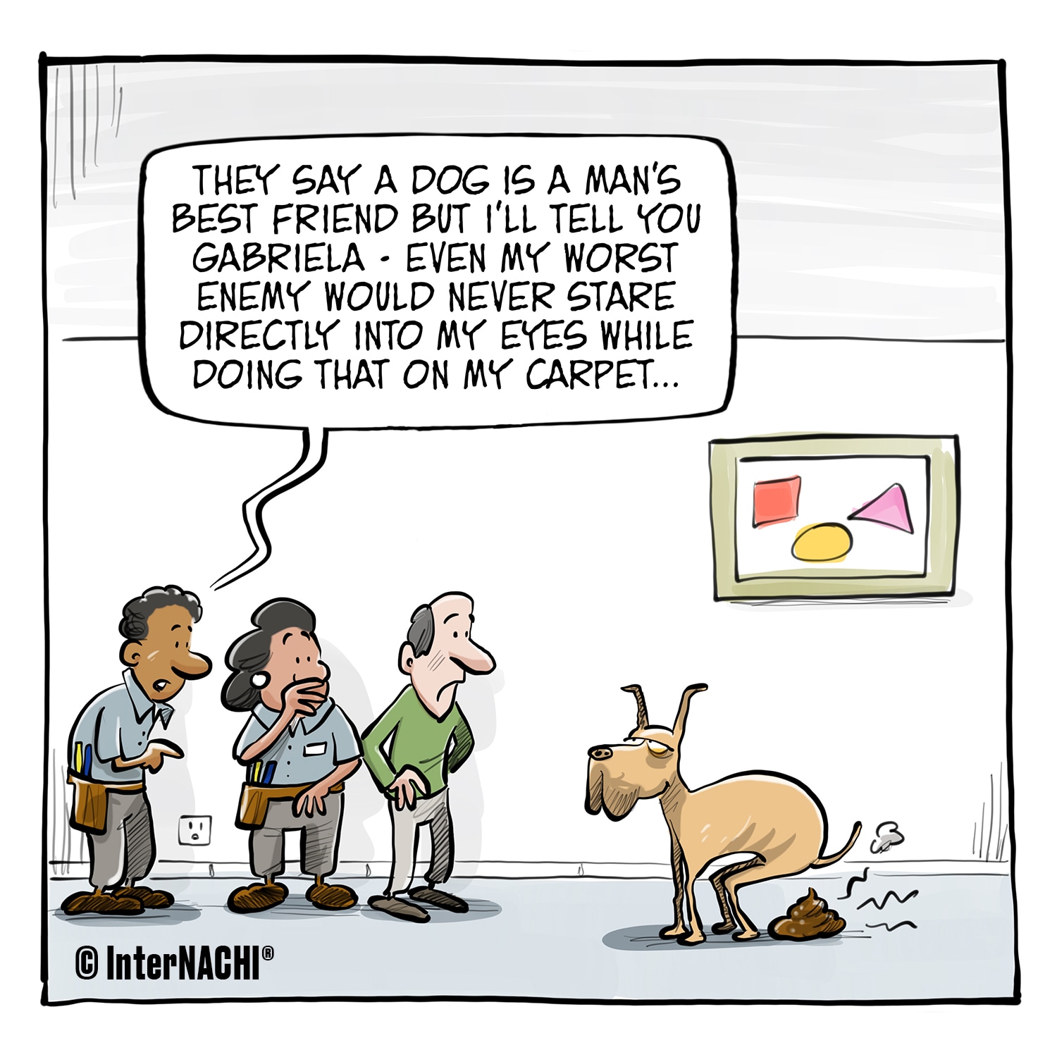 A Men's Best Friend Cartoon