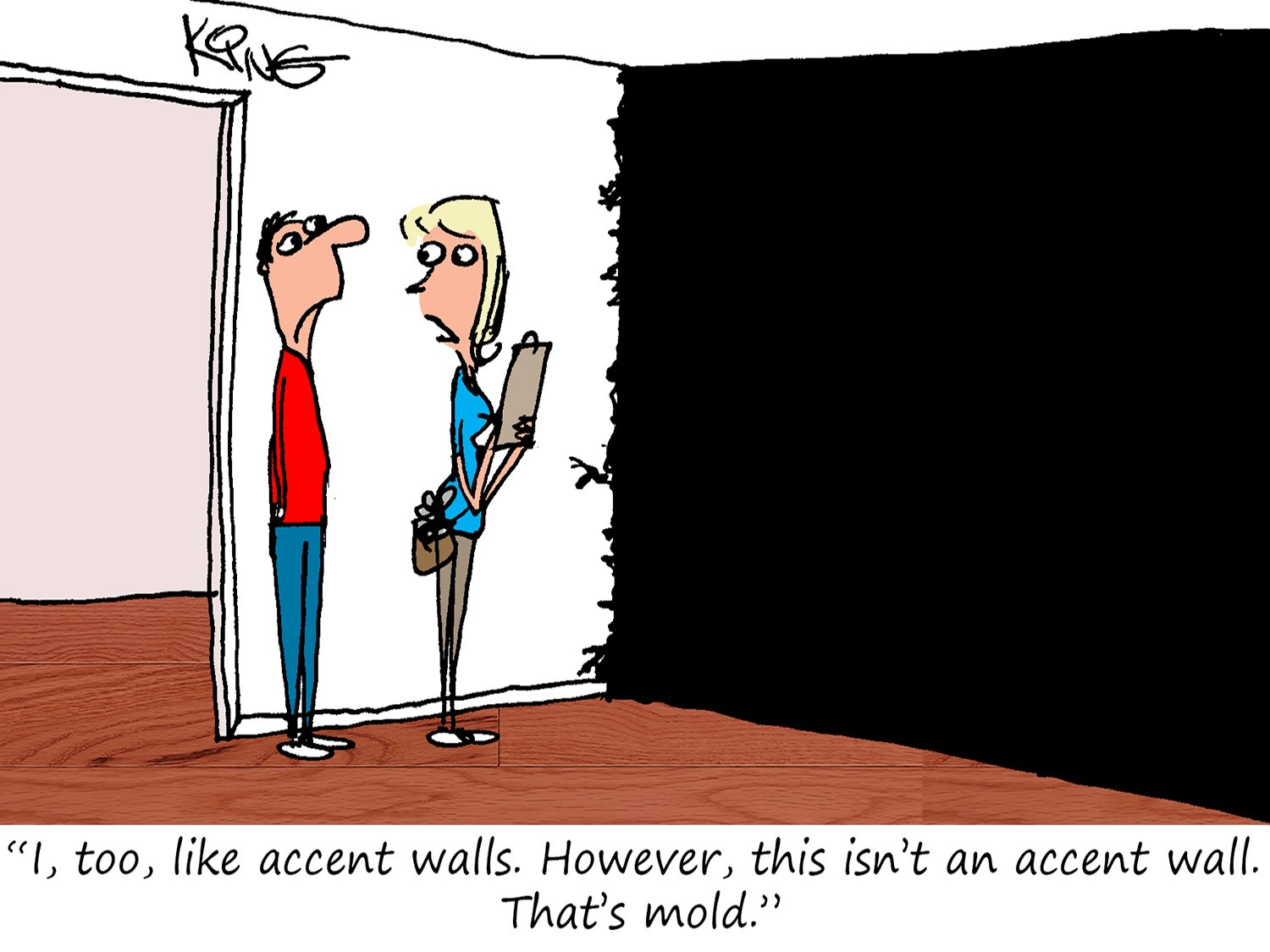 Accent Mold Cartoon