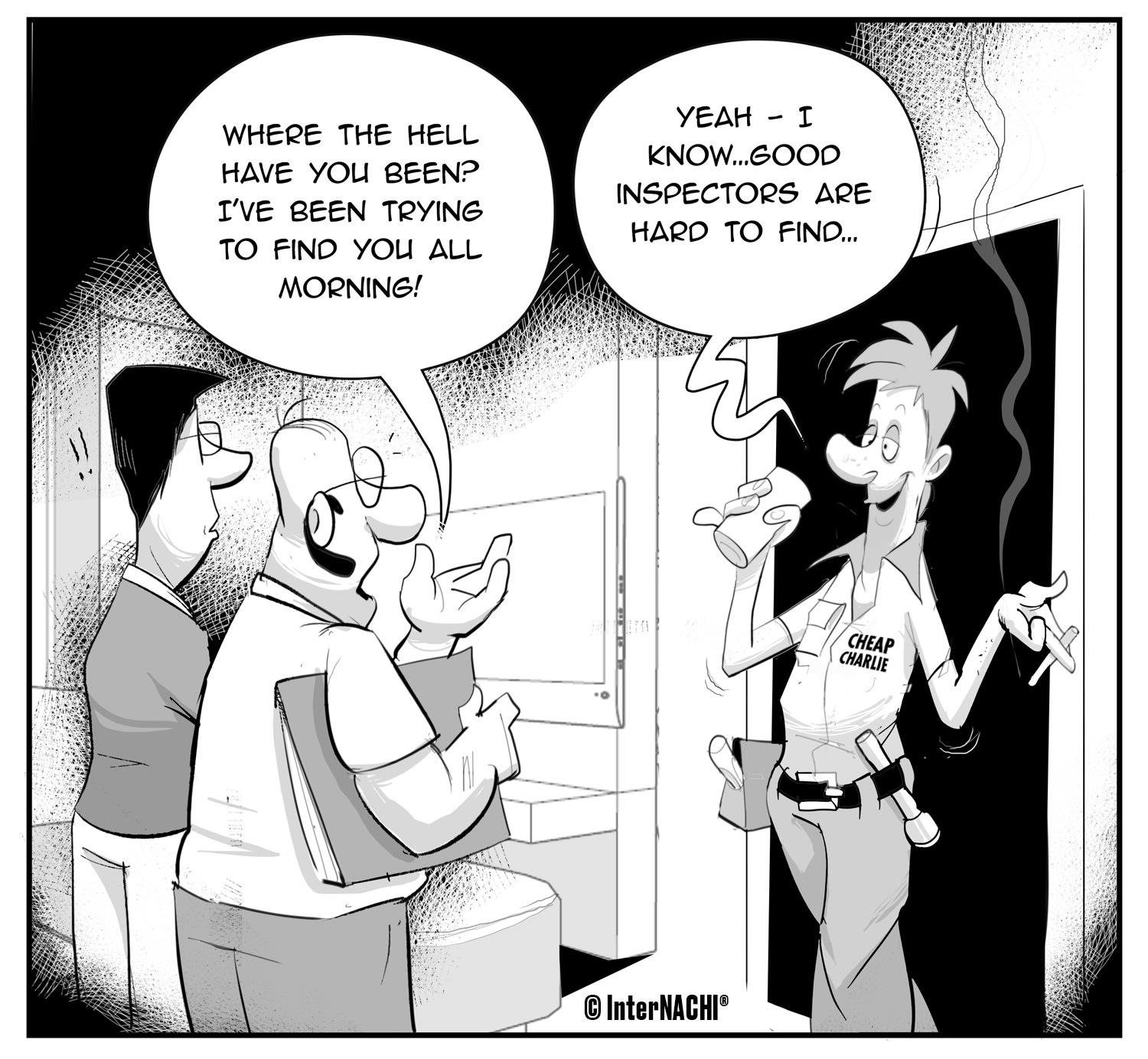 Good Inspectors Are Hard to Find Cartoon