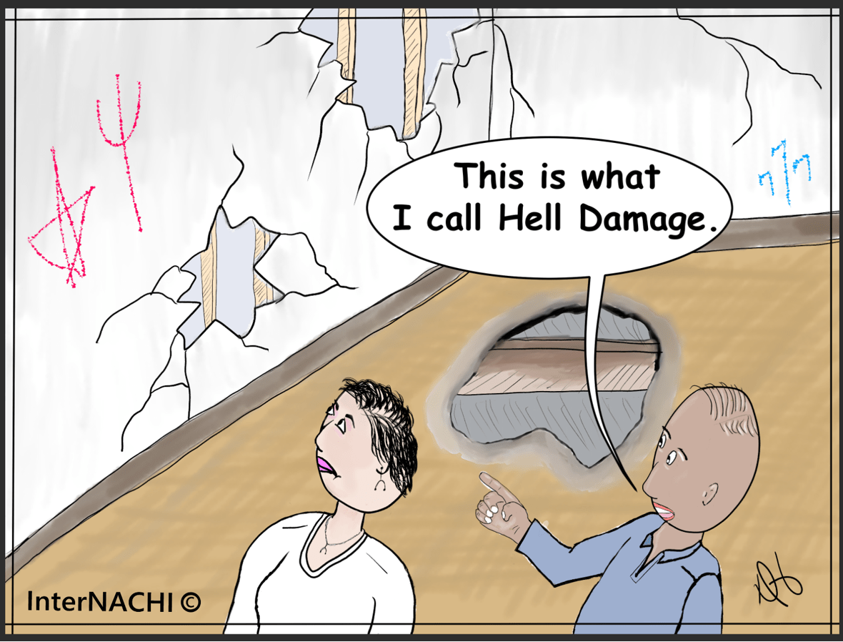 Hell Damage Cartoon