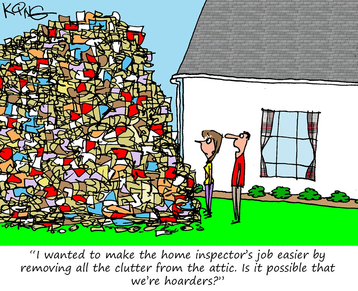 Hoarders Cartoon