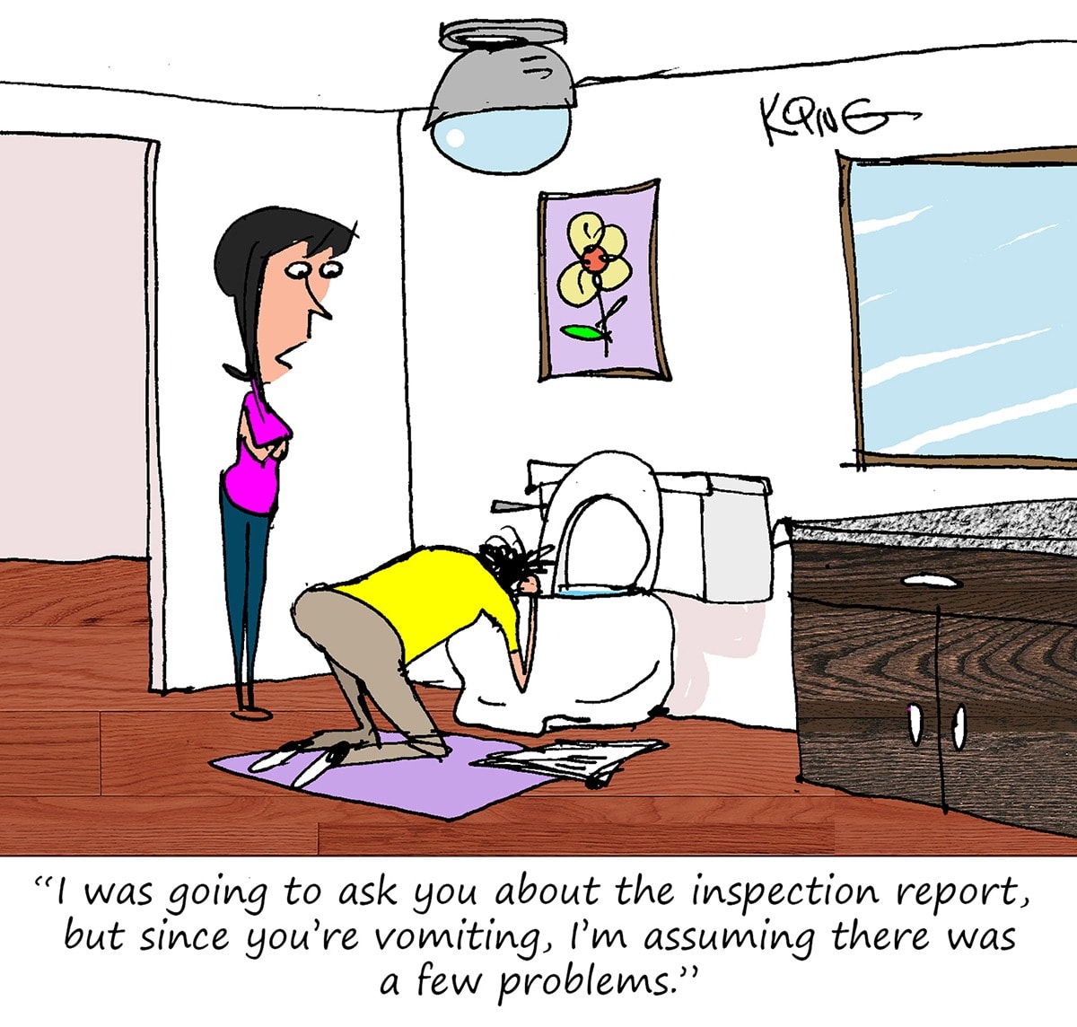 Inspection Report Side Effects Cartoon