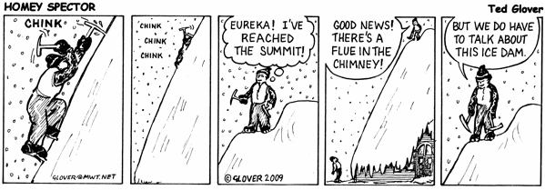 The Mountaineering Inspector Cartoon