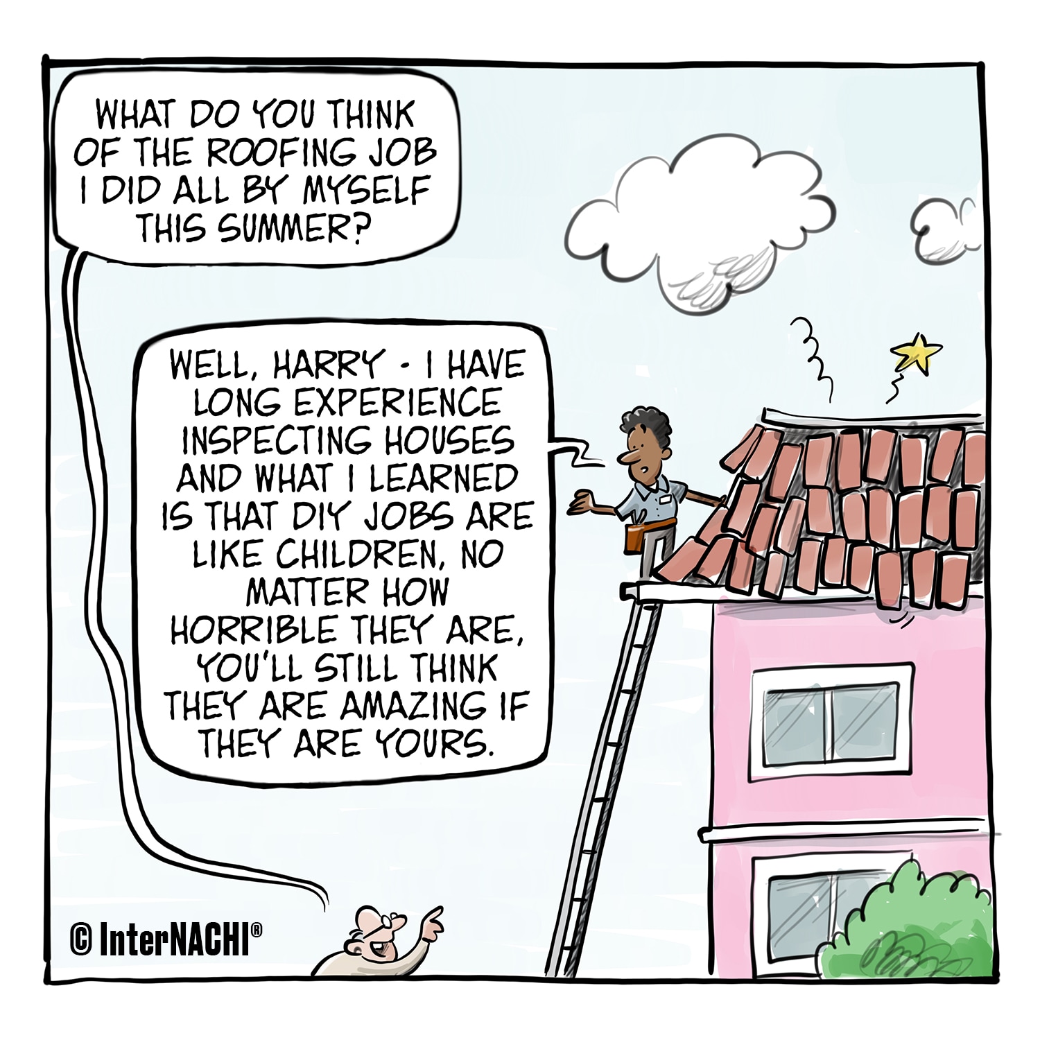 The DIY Mindset Cartoon