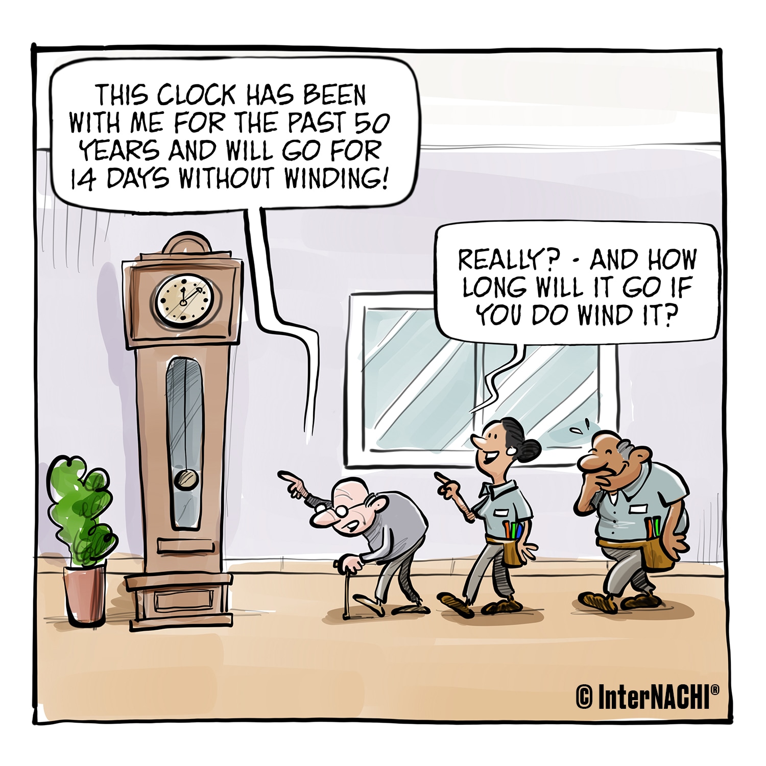 Time Piece Cartoon