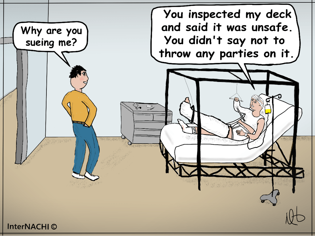 "You Didn't Say..." Cartoon