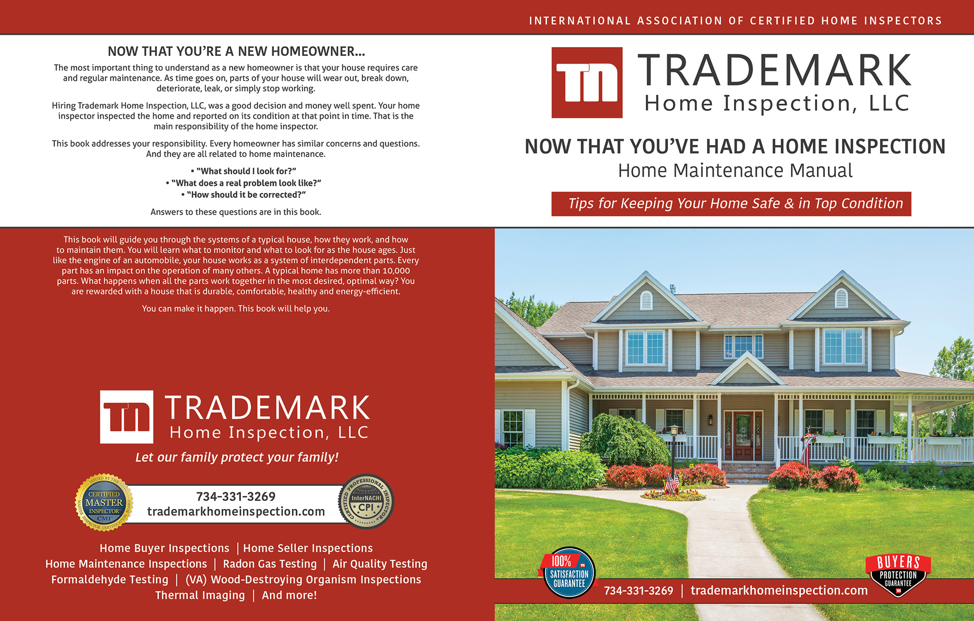 Grow Your Business with Custom Home Maintenance Books - InterNACHI®