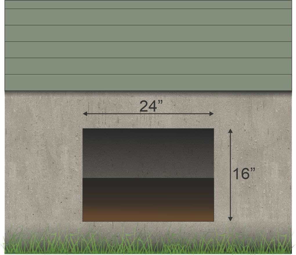 Crawlspace access