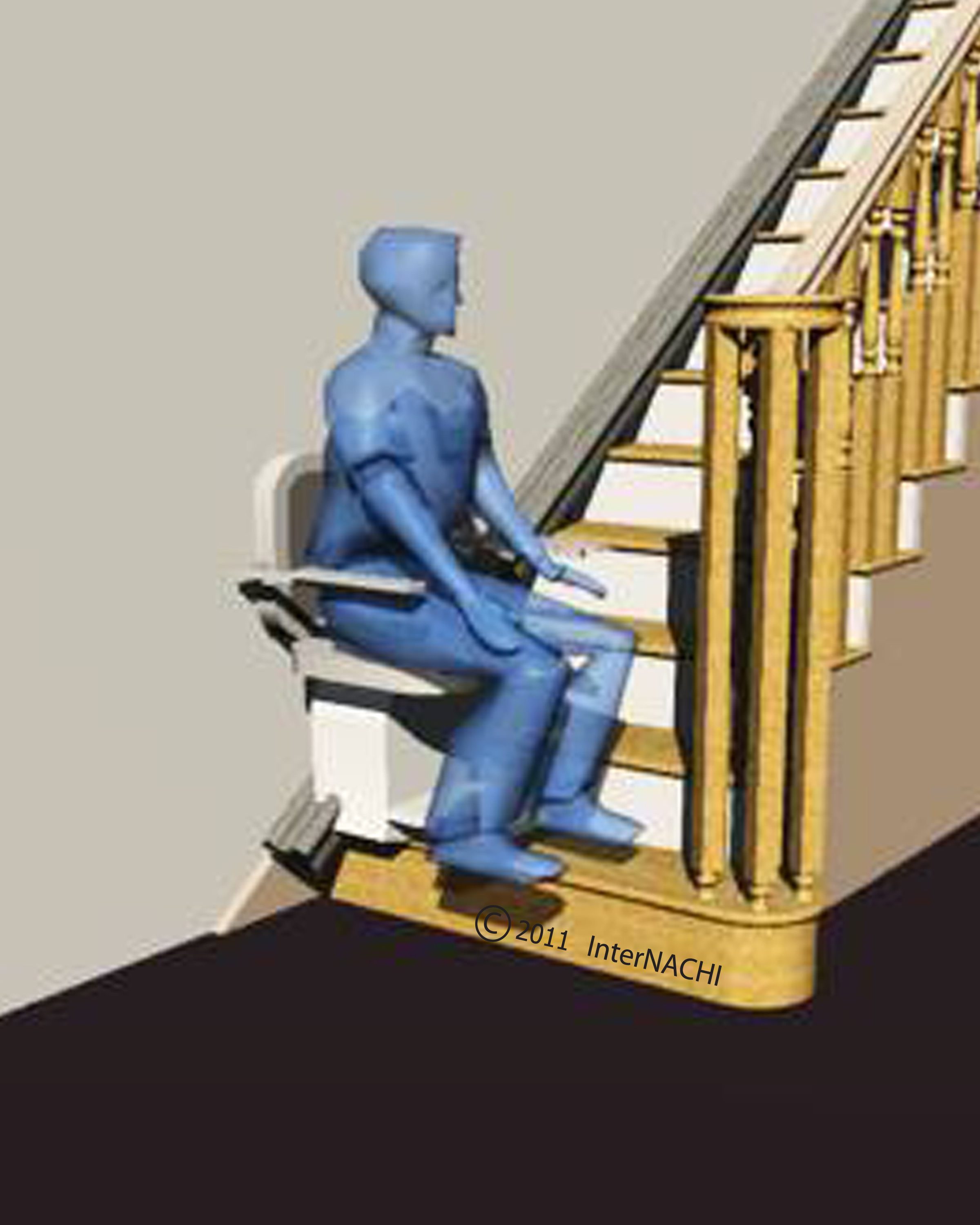 Chair lift.