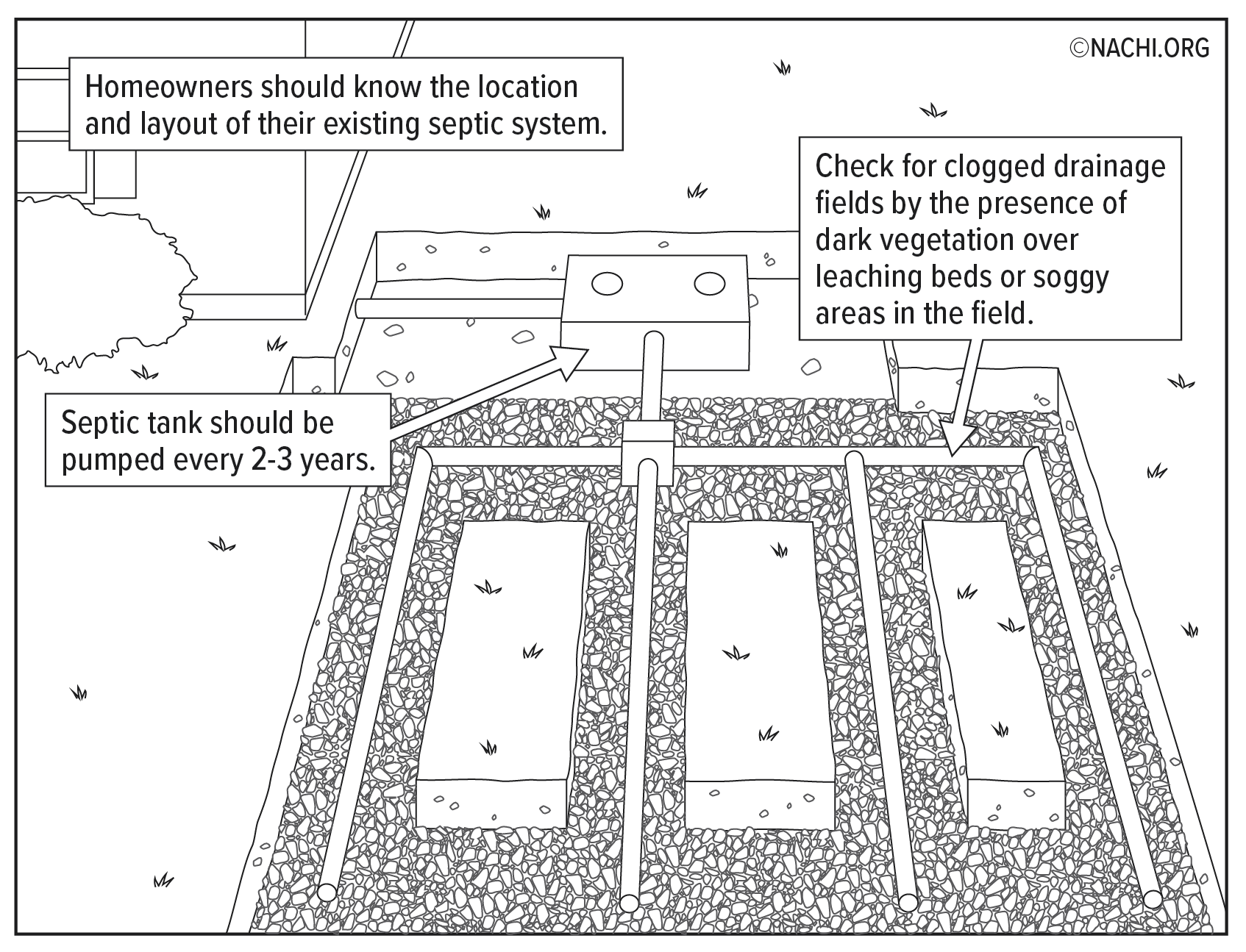 What homeowners can do when they have a septic system.