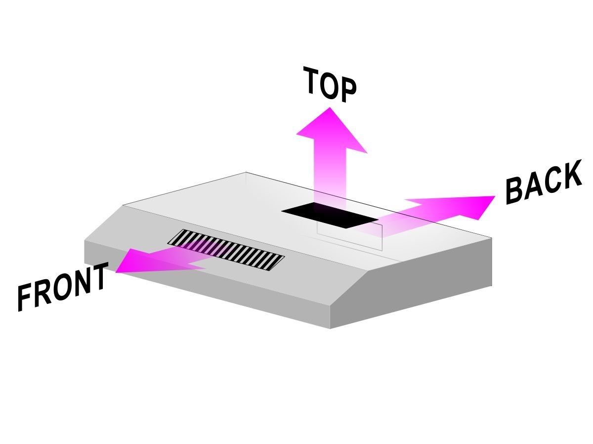 Hood vent options