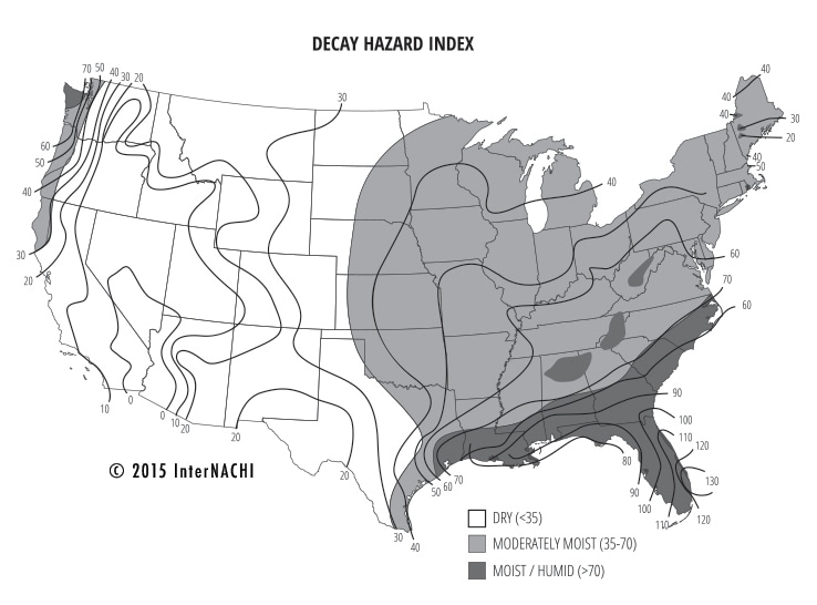 Decay hazard index.