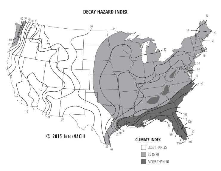 Decay hazard index.