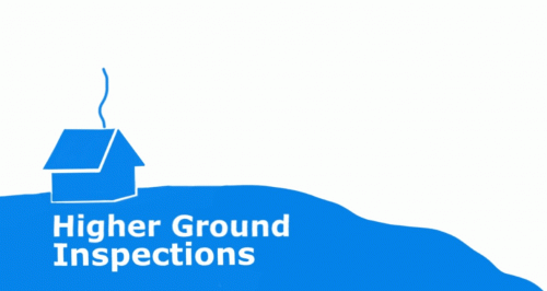 Higher Ground Inspections, LLC. Logo