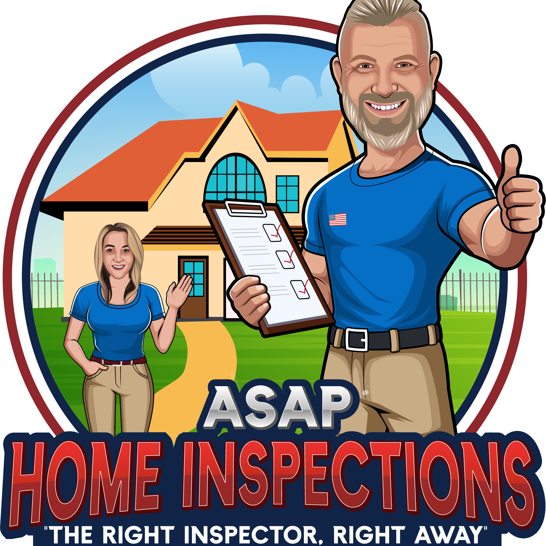 ASAP Home Inspections, LLC. Logo