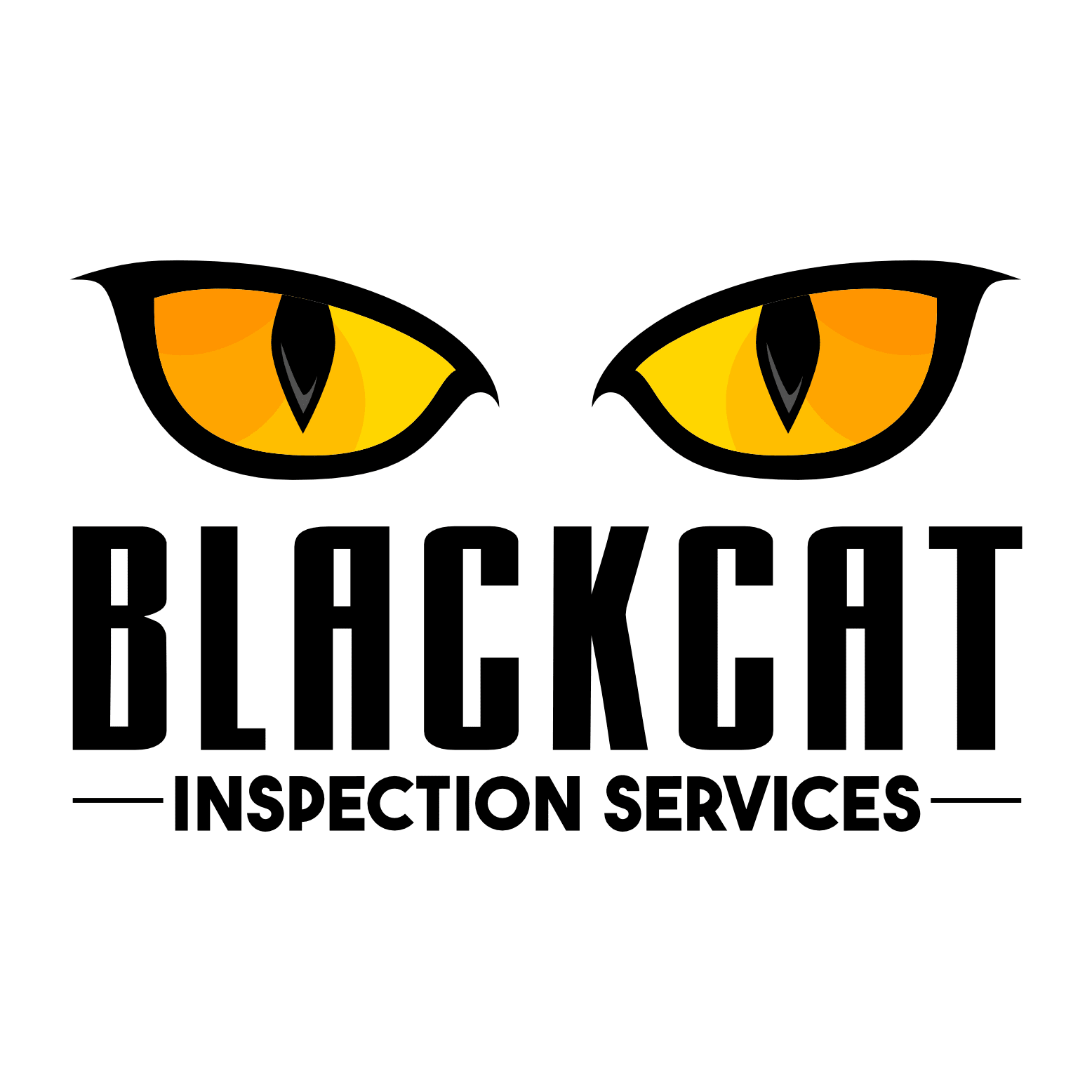 Black Cat Inspection Services Logo