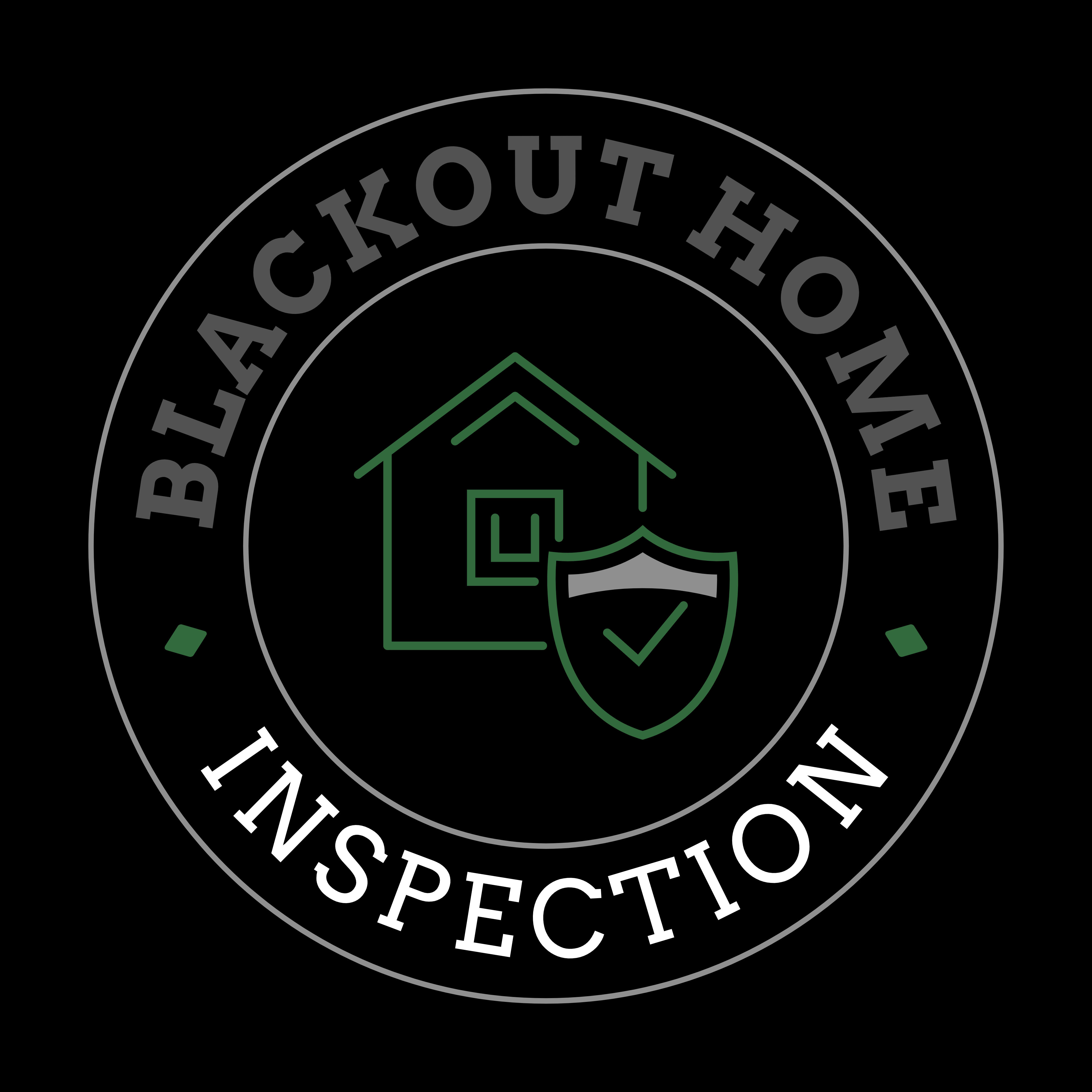 Blackout Home Inspection Logo