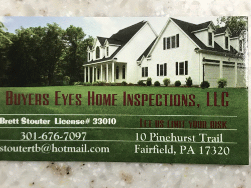 Buyers Eyes Home Inspections LLC Logo