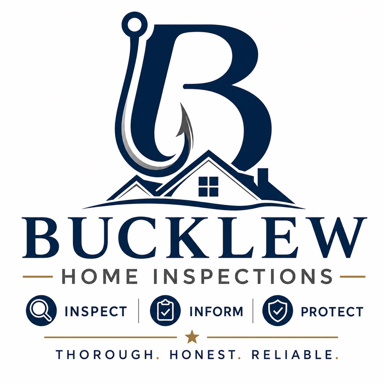 Bucklew Home Inspections, LLC. Logo