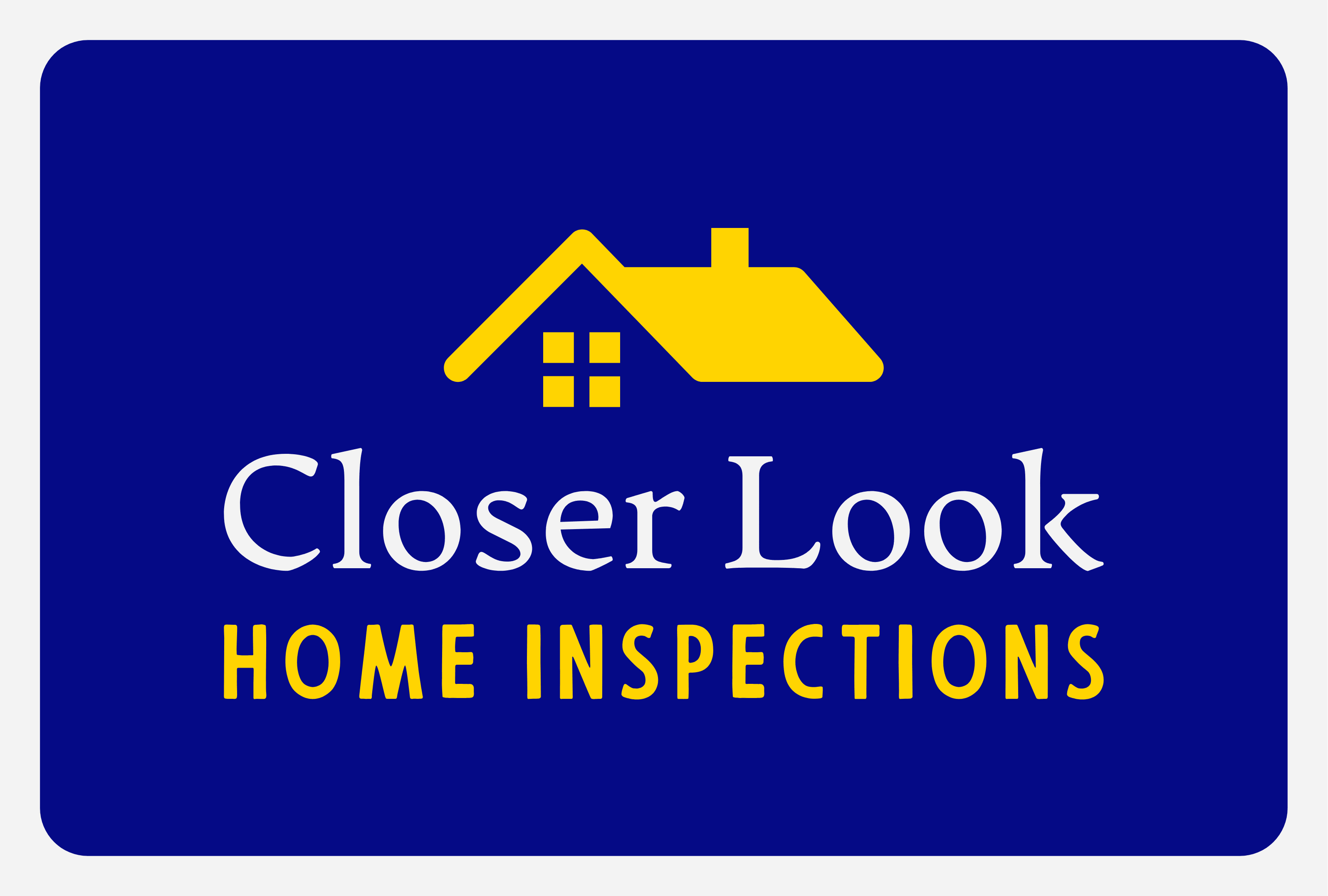 Closer Look Home Inspections Logo