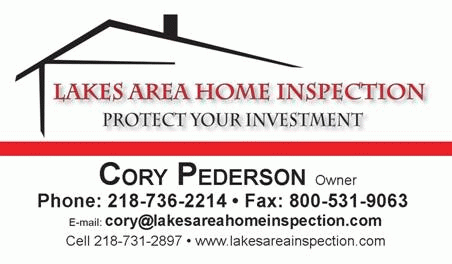 Lakes Area Home Inspection Logo