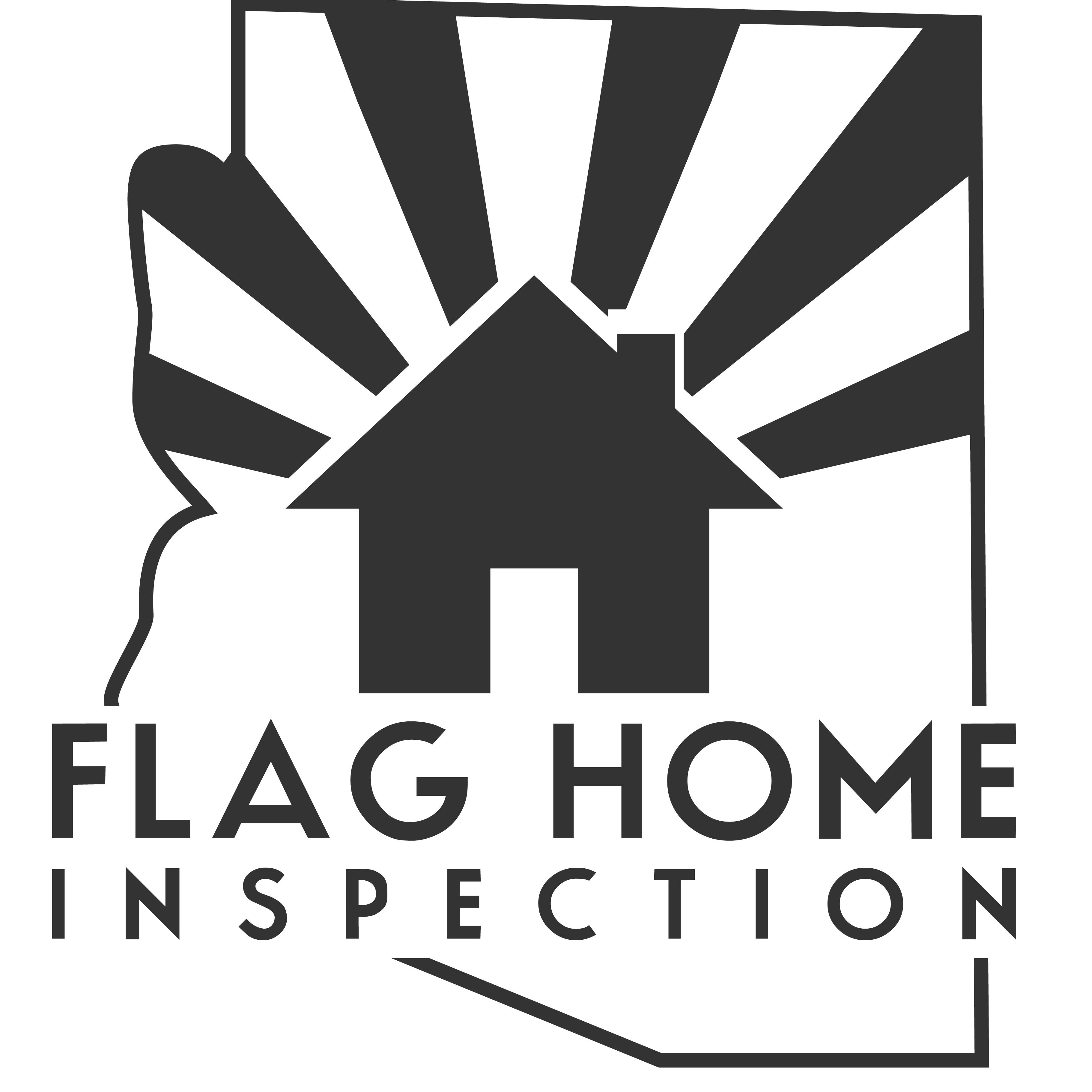 Flag home inspection Logo