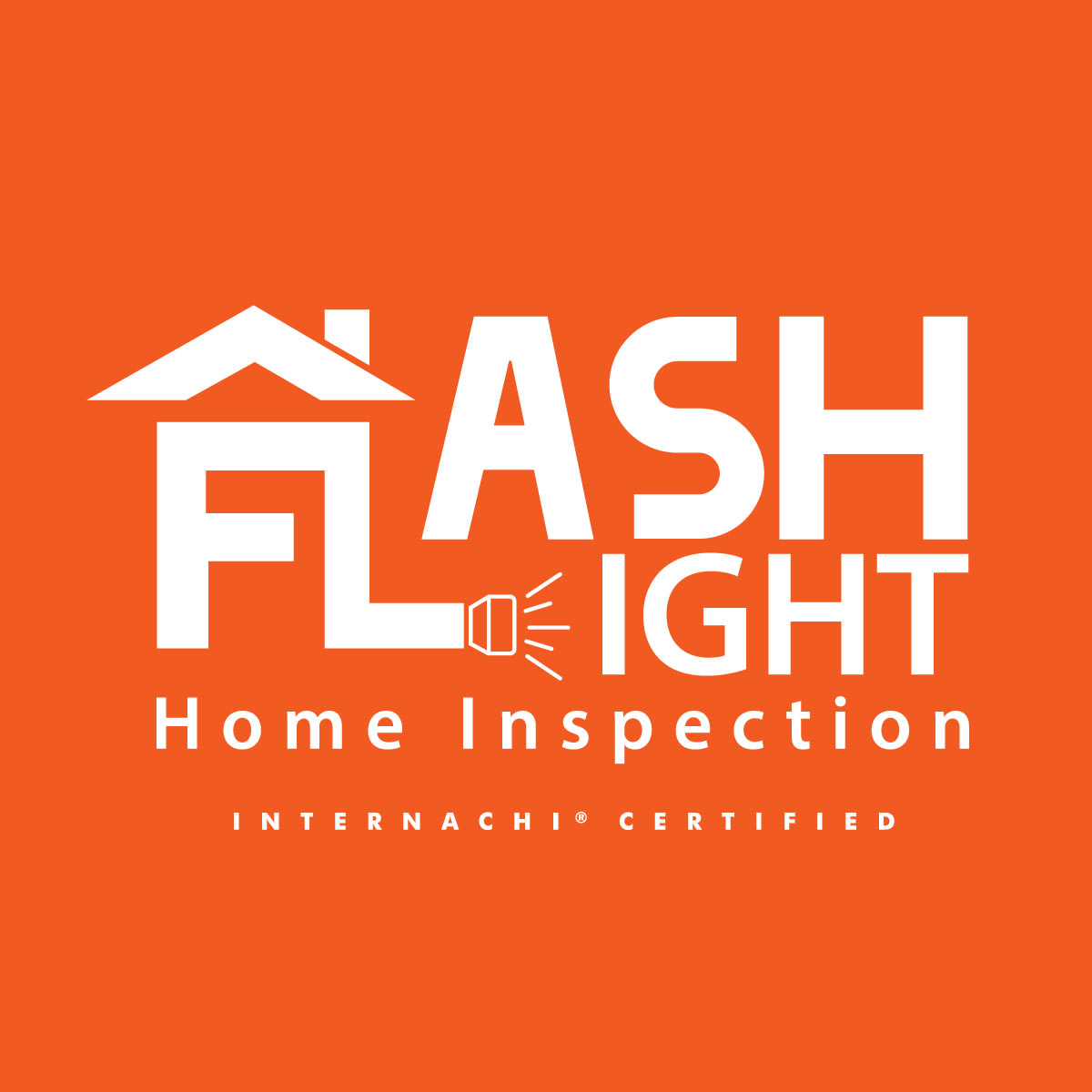 Flashlight Home Inspection Logo