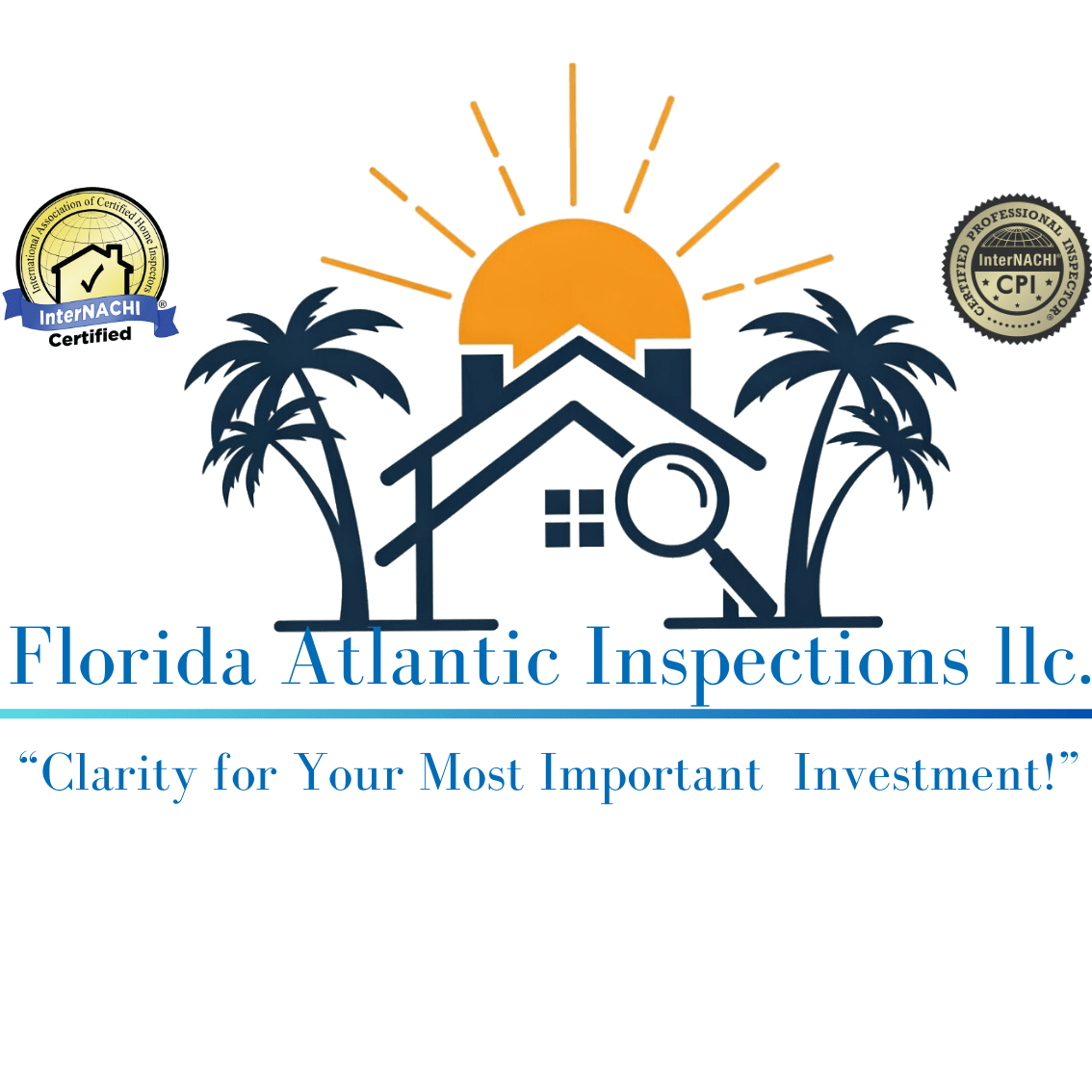 Florida Atlantic Inspections llc. Logo
