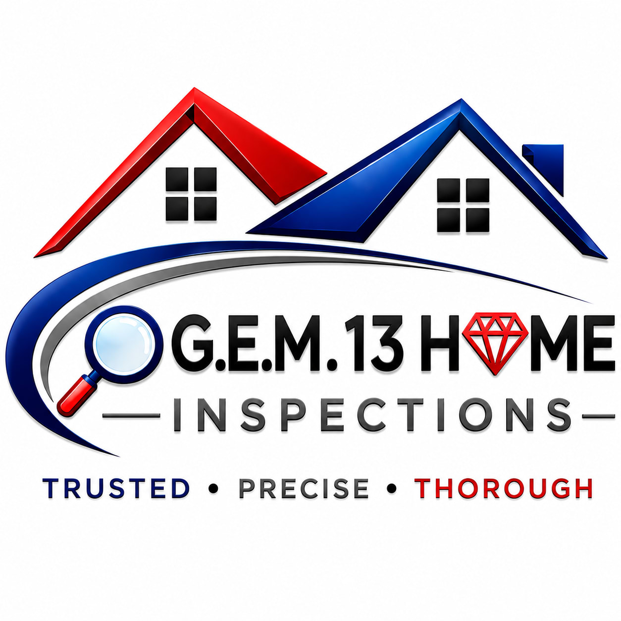G.E.M. 13 Home Inspections Logo
