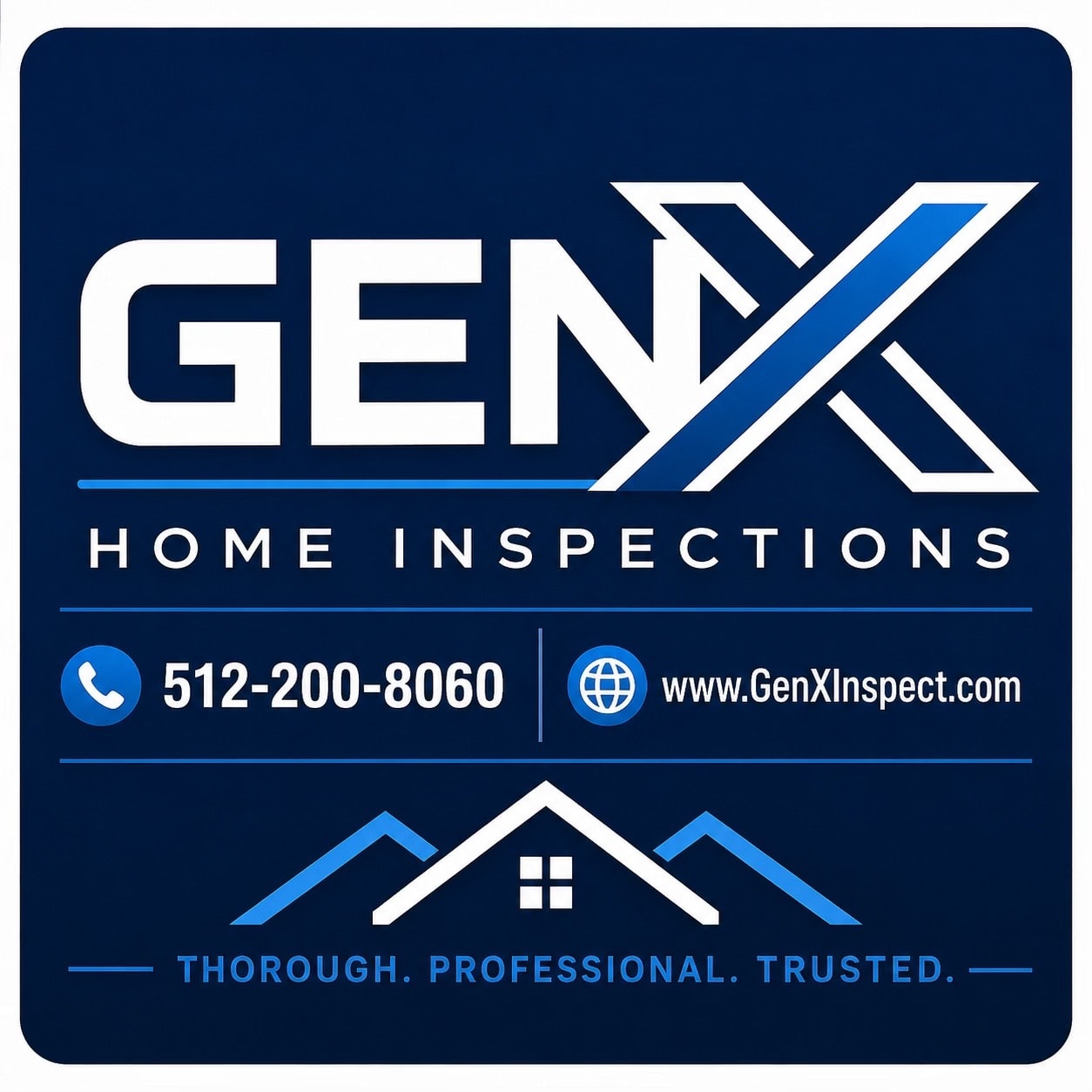 Gen X Home Inspection Logo