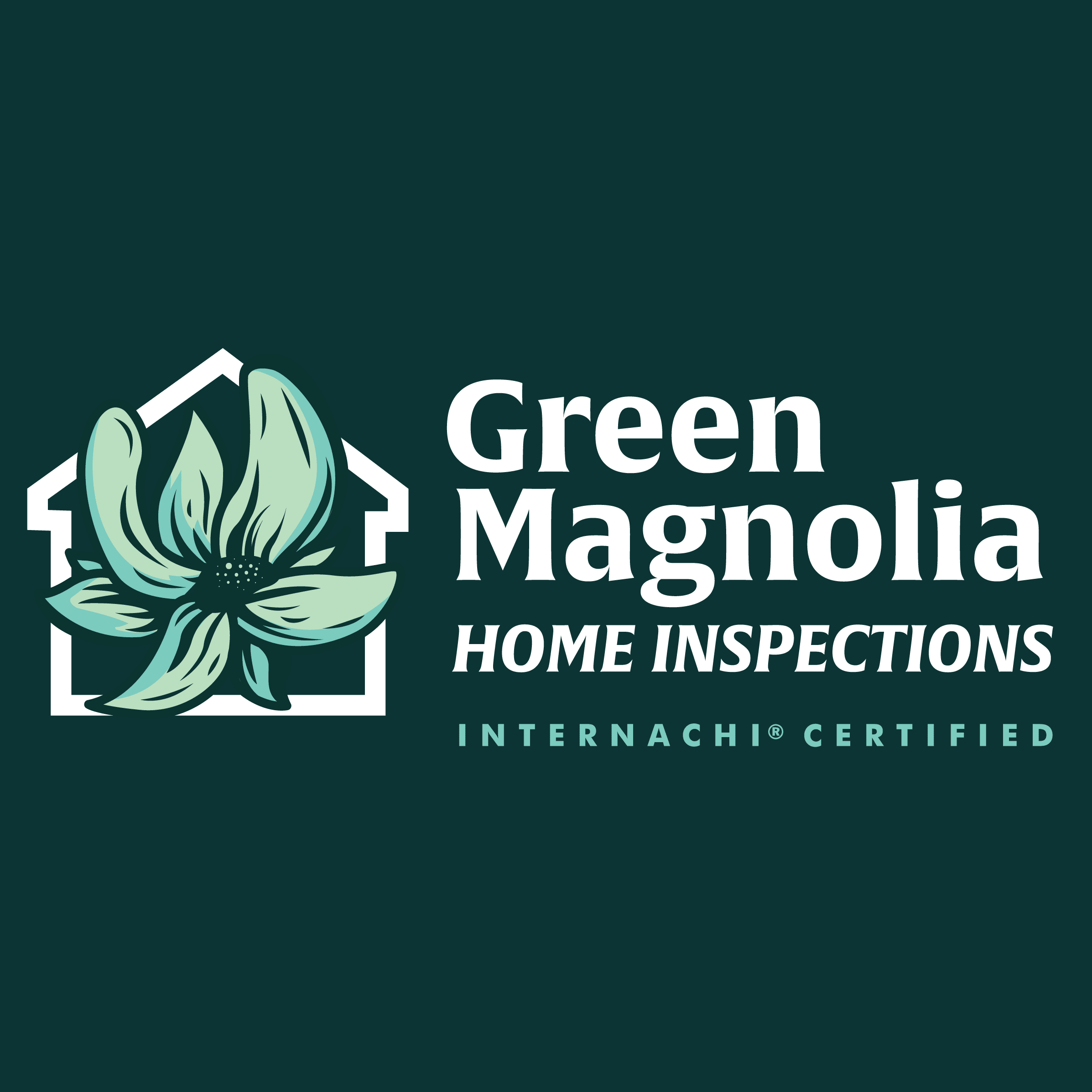 Green Magnolia Home Inspections Logo