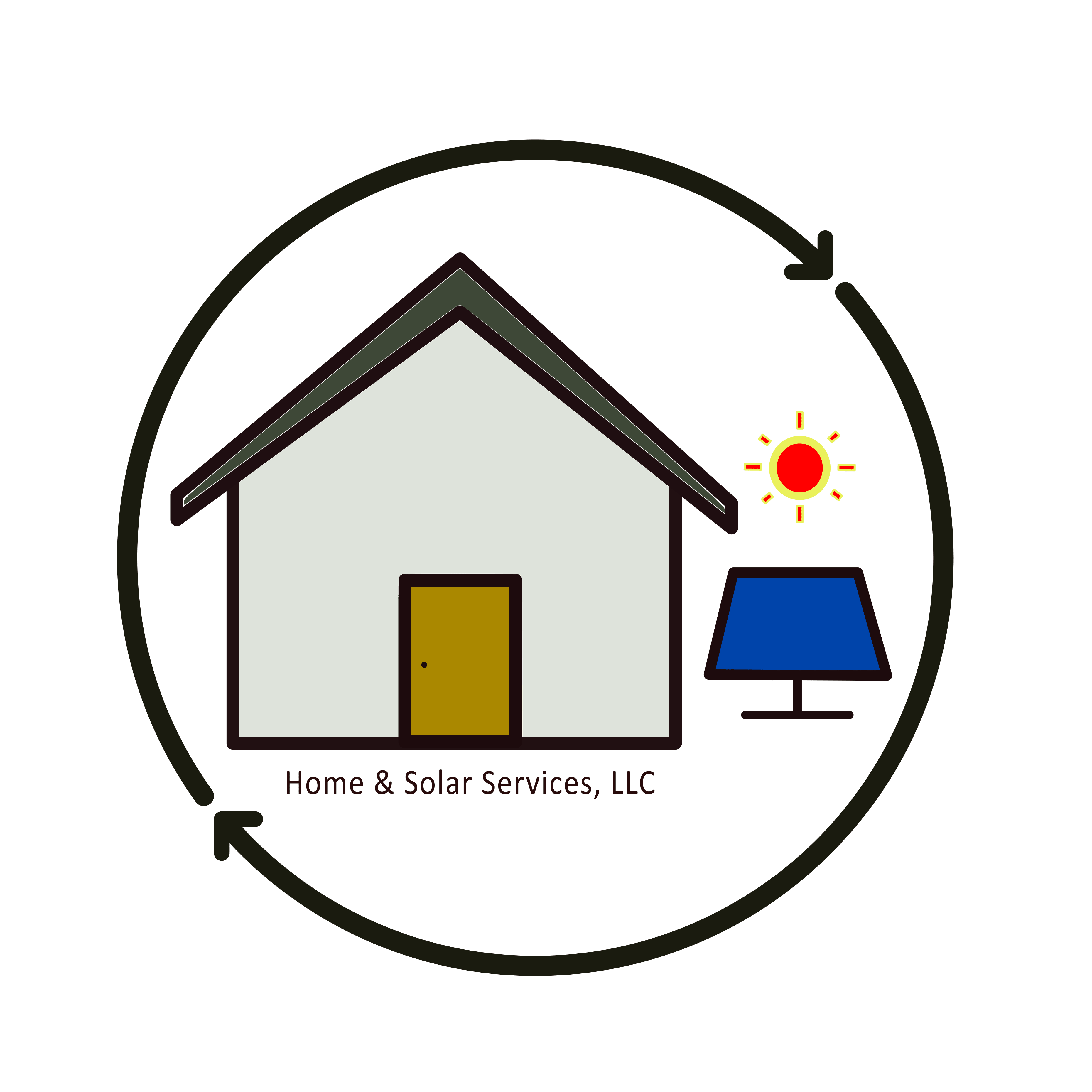 Home & Solar Services LLC Logo