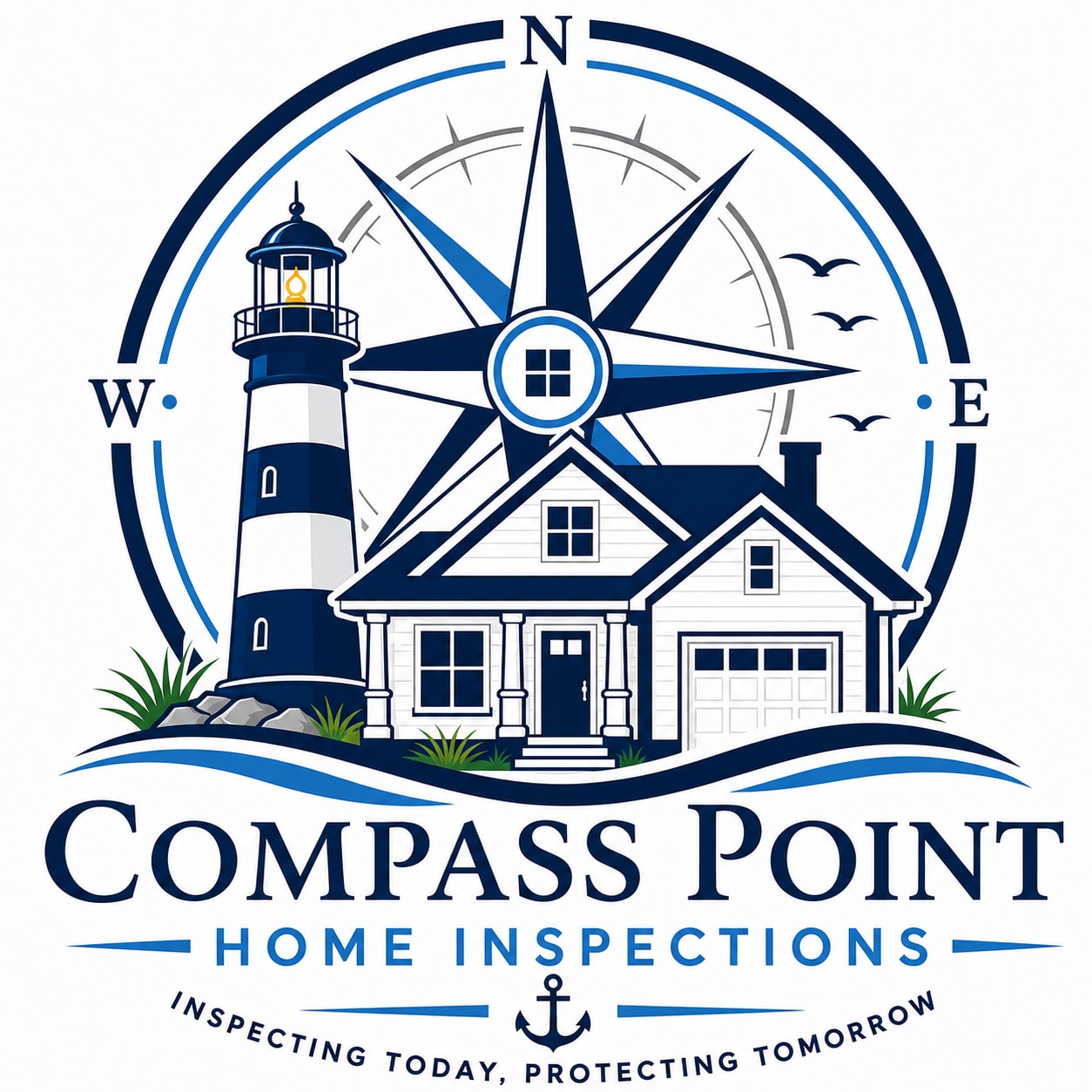 Compass Point Home Inspections Logo