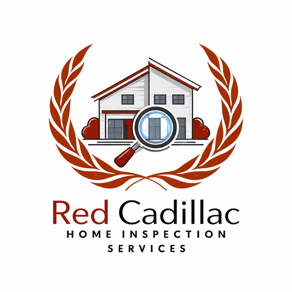 Red Cadillac Home Inspection Services Logo