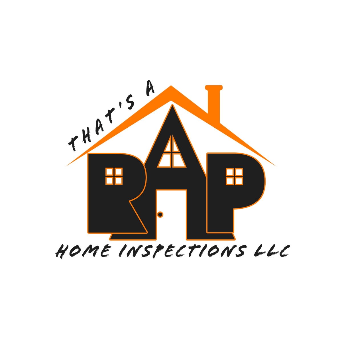 That's a R.A.P.  Home Inspections LLC Logo